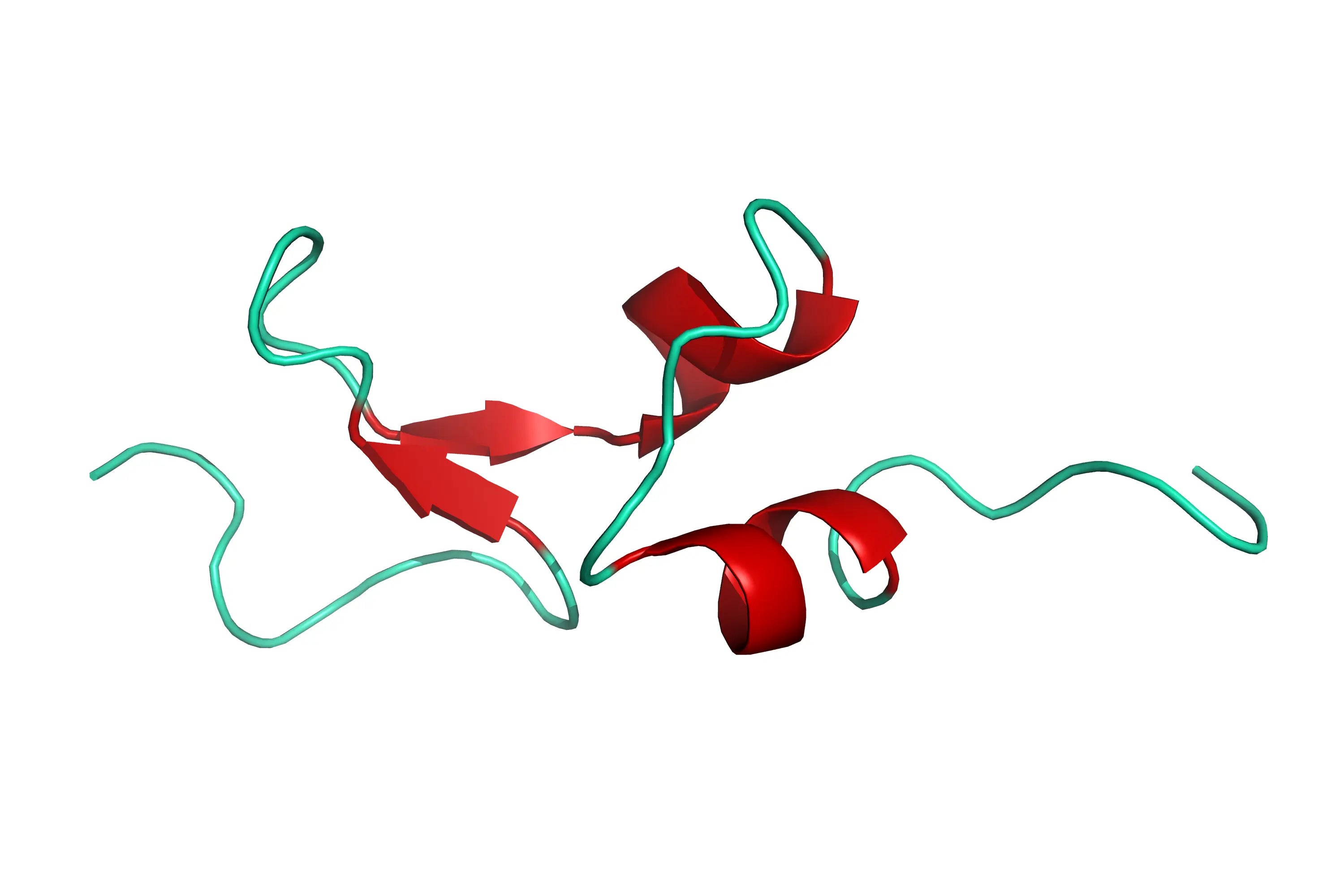 Structure model 3D graphic of human BCMA